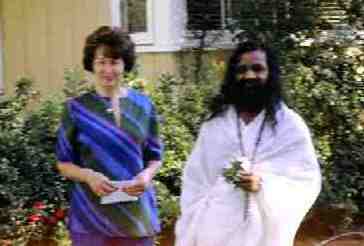 Helen with Maharishi