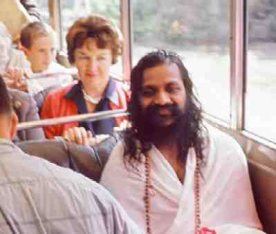 Helen with Maharishi