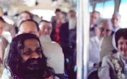 Helen with Maharishi