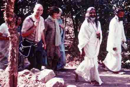 Helen with Maharishi