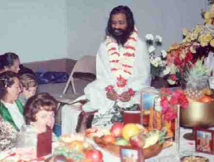 Helen with Maharishi