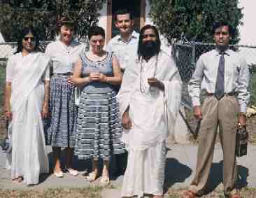 Helen with Maharishi